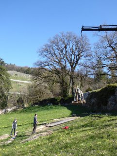 Les sculptures bientôt en place