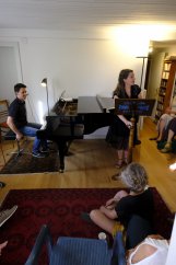 Petit concert, par Elodie Favre et Bernardo Aroztegui